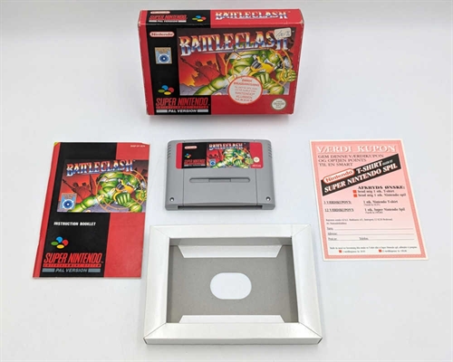 Battle Clash - Komplet i Æske - SNES - (SCN) (B Grade) (Genbrug)